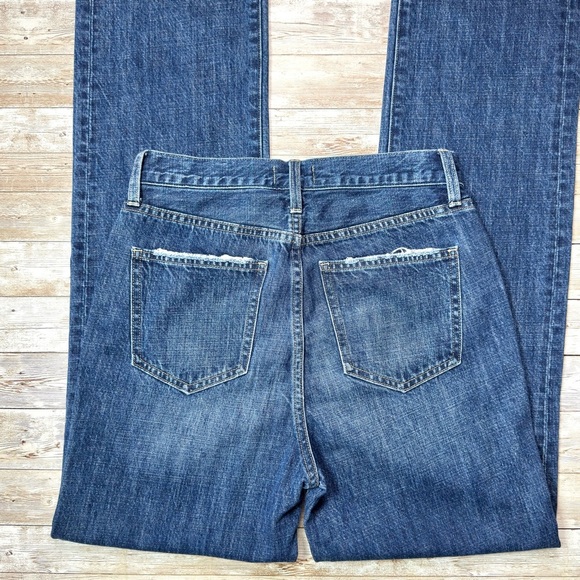 Pistola High Rise Straight Leg Jeans Denim Button Fly Size 26 - Picture 6 of 10